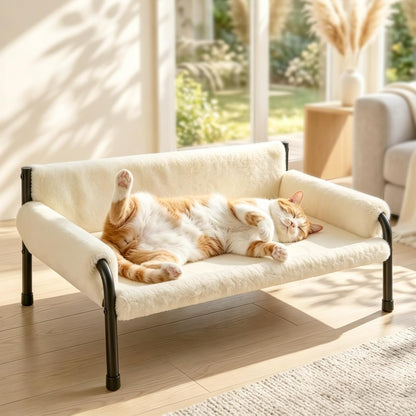 Elevated Cat Couch Bed