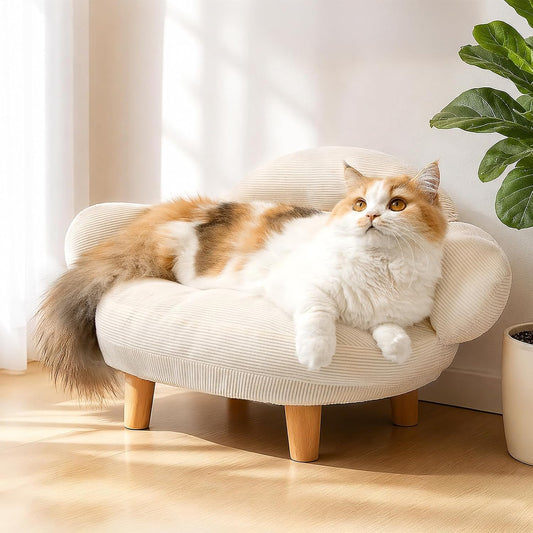 White Cat Sofa Bed