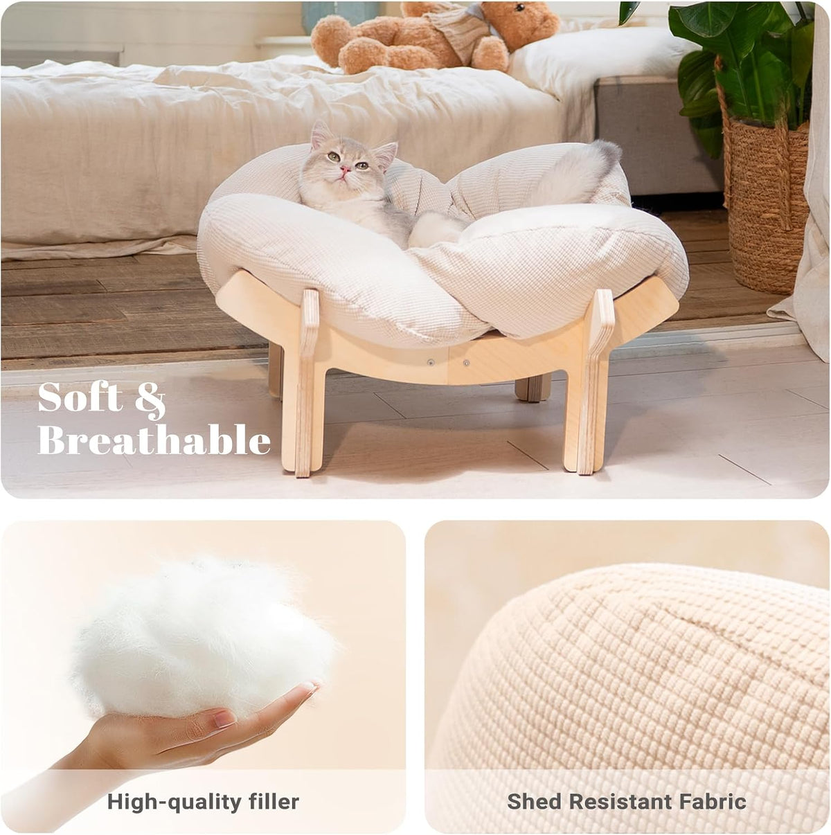 Elevated Cat Bed