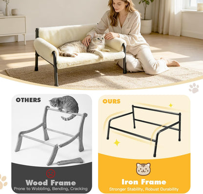 Elevated Cat Couch Bed
